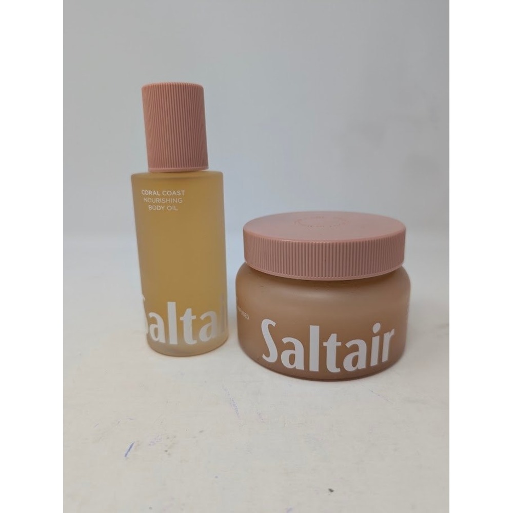 Saltair Coral Coast 2 Piece Body Care Set Nourishing Body Oil & Body Butter set